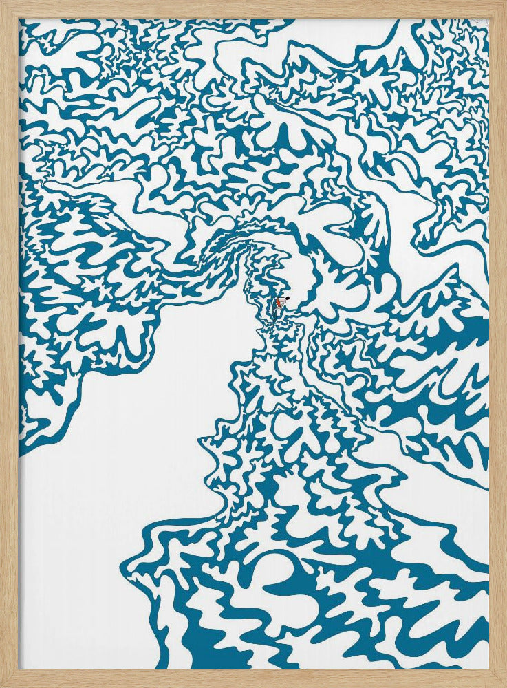 Tolle Surfwellen | Poster