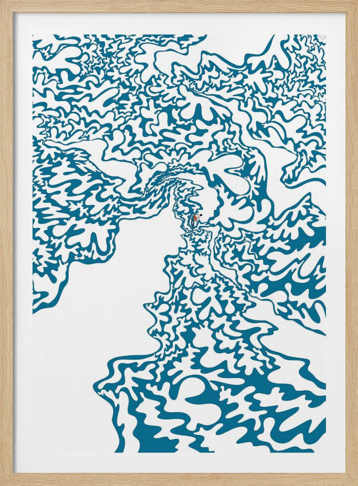 Tolle Surfwellen | Poster