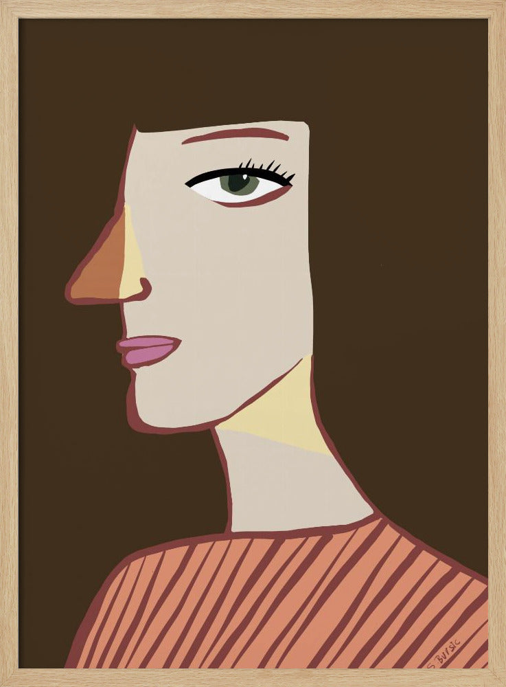 Frauenprofil | Poster