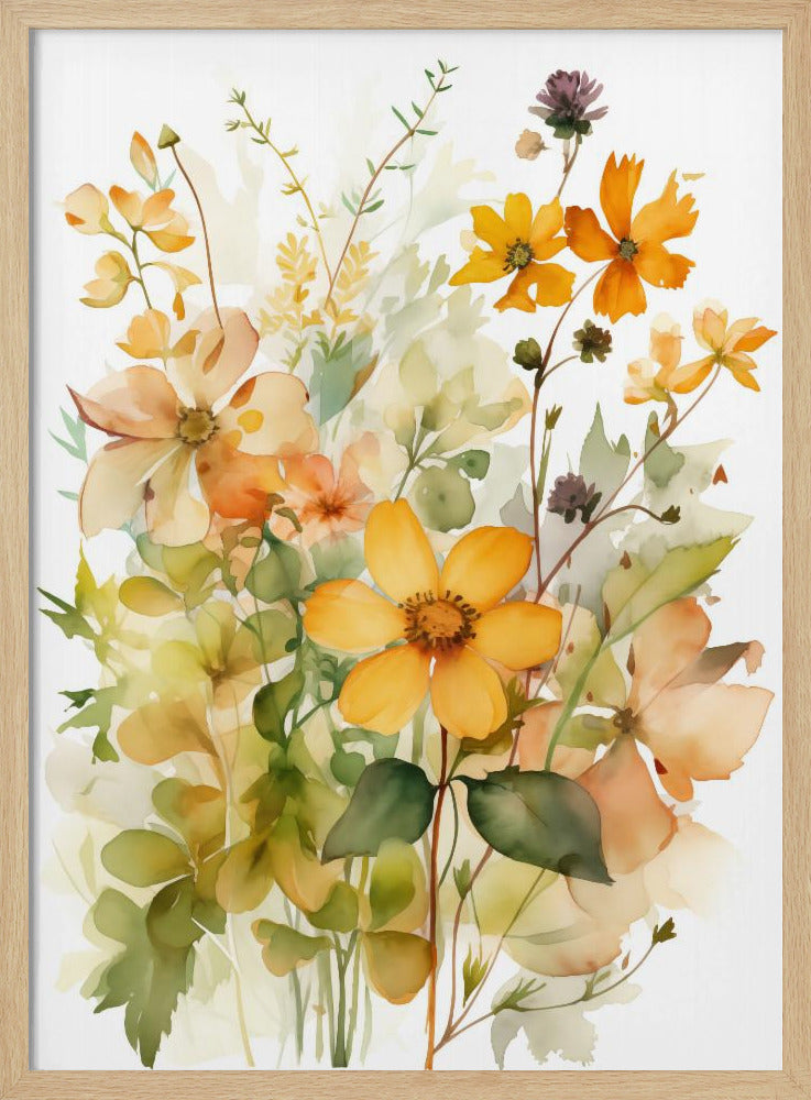 Sommerblumen Nr. 4 | Poster