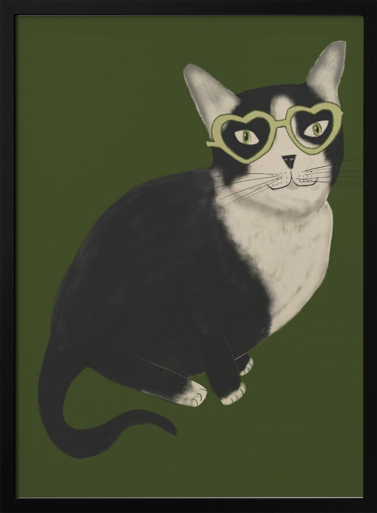 Herr Smoking Katze | Poster