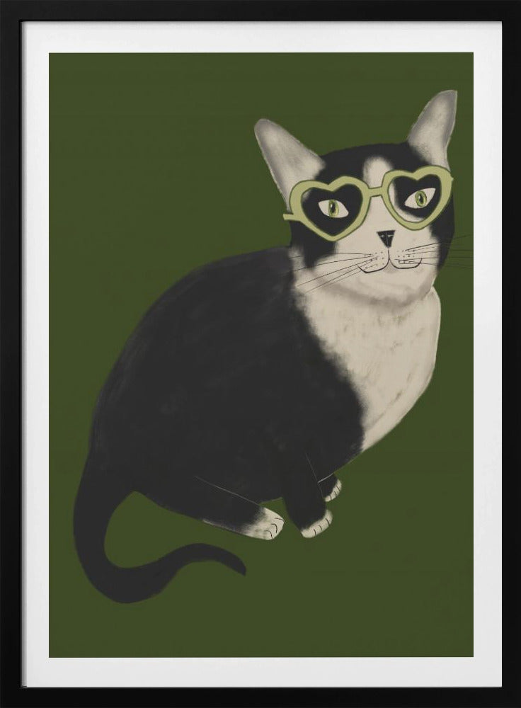 Herr Smoking Katze | Poster