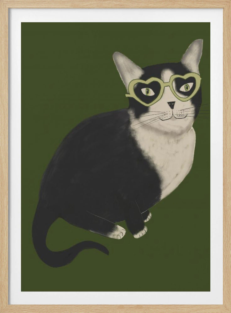 Herr Smoking Katze | Poster