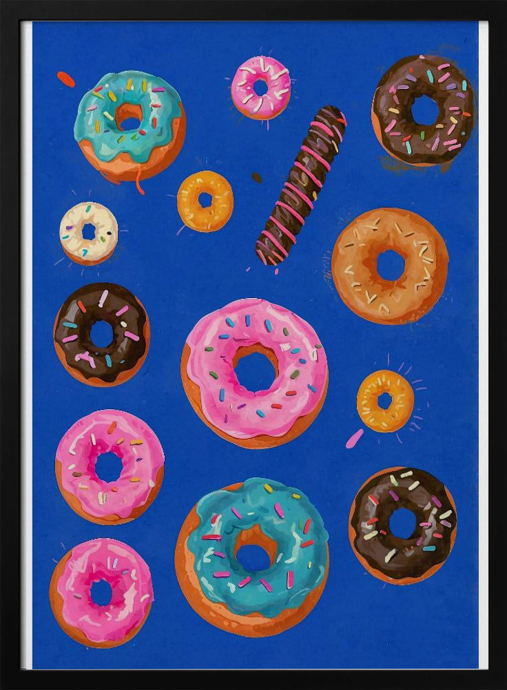 Donut Delight Leinwand | Poster