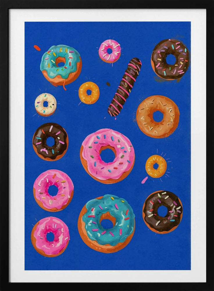 Donut Delight Leinwand | Poster
