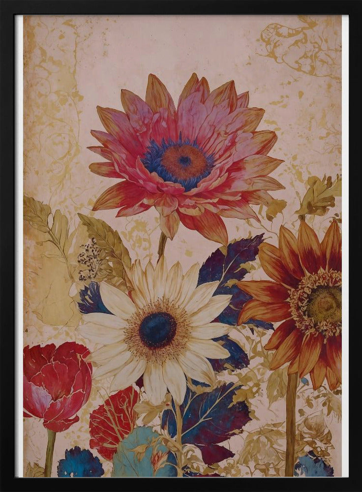 Lebendige Blüten | Poster