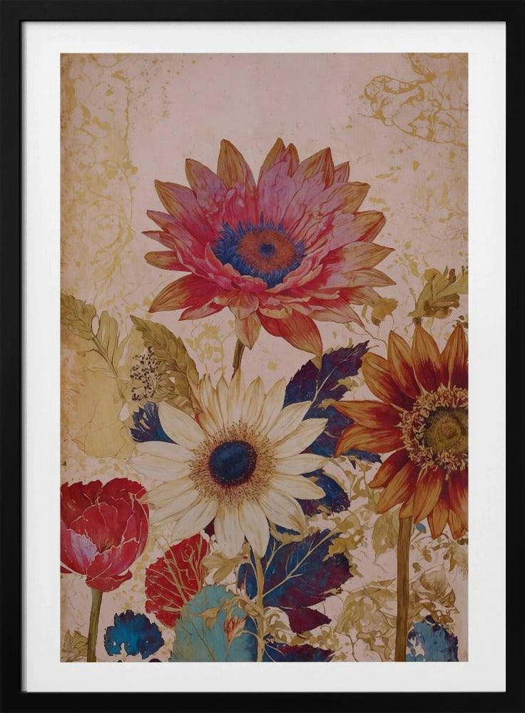 Lebendige Blüten | Poster