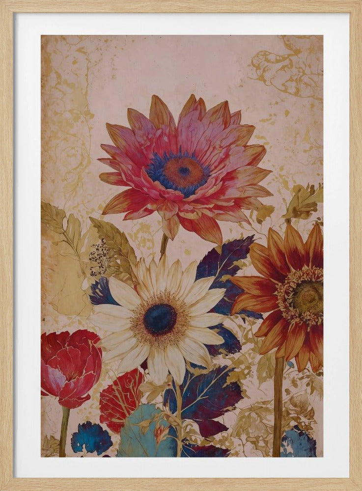 Lebendige Blüten | Poster