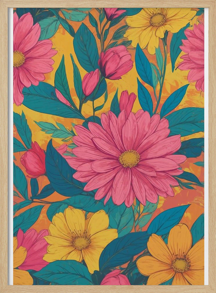 Blühendes Strahlen | Poster