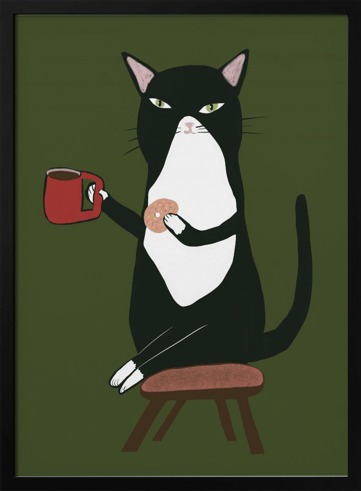 Kaffeekatze | Poster