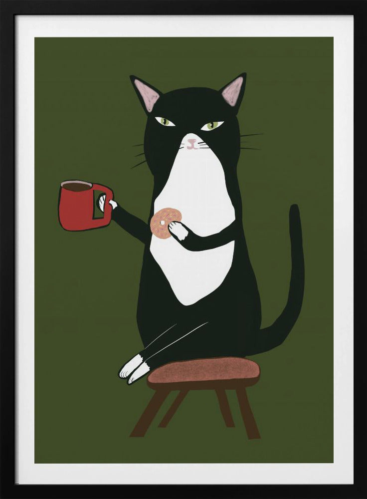 Kaffeekatze | Poster