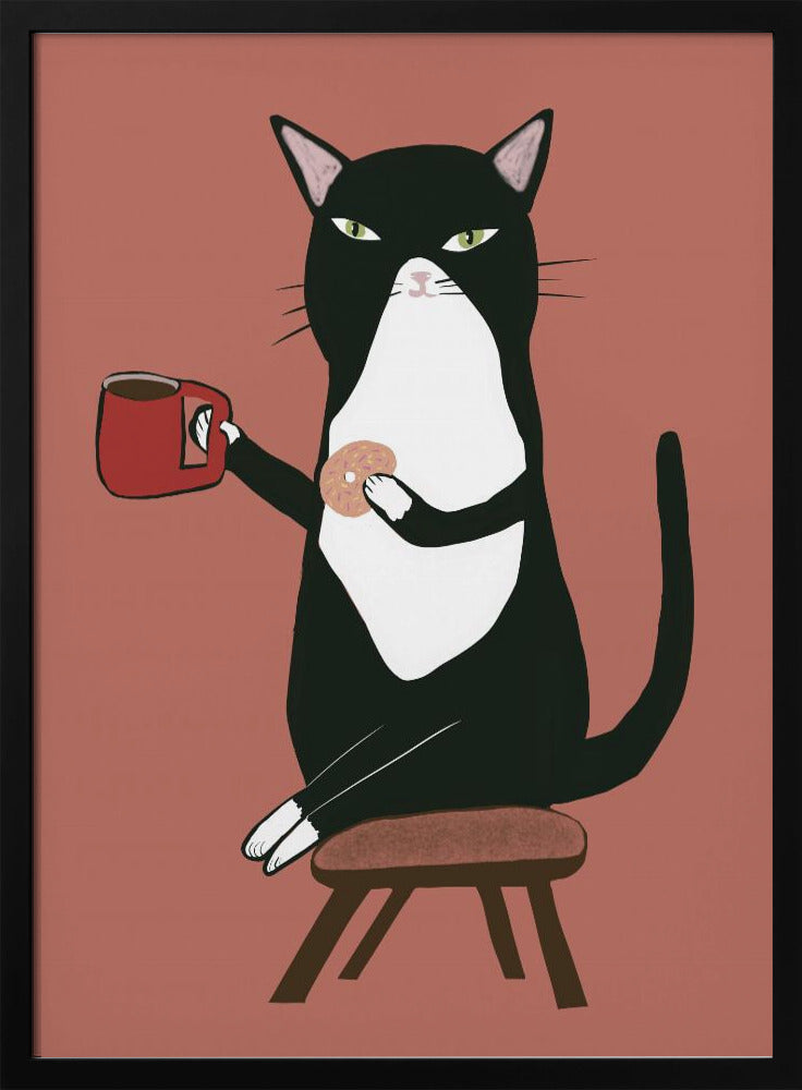 Kaffeekatze | Poster