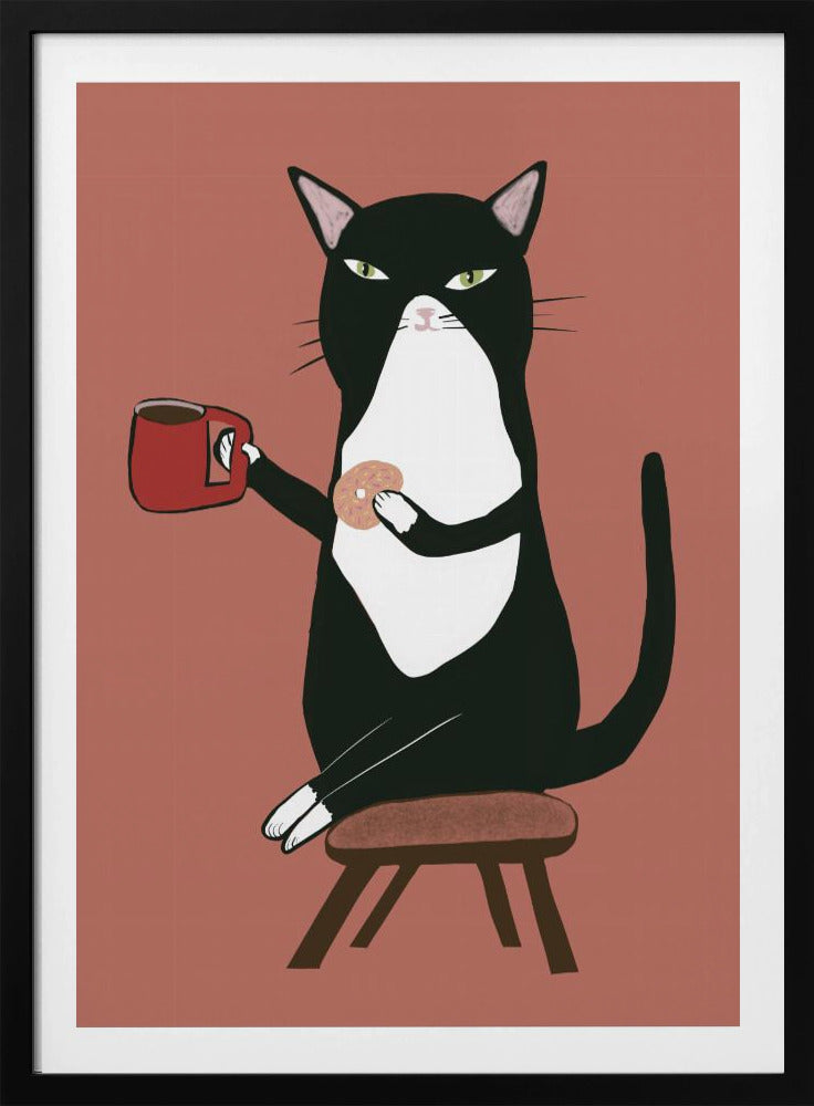 Kaffeekatze | Poster