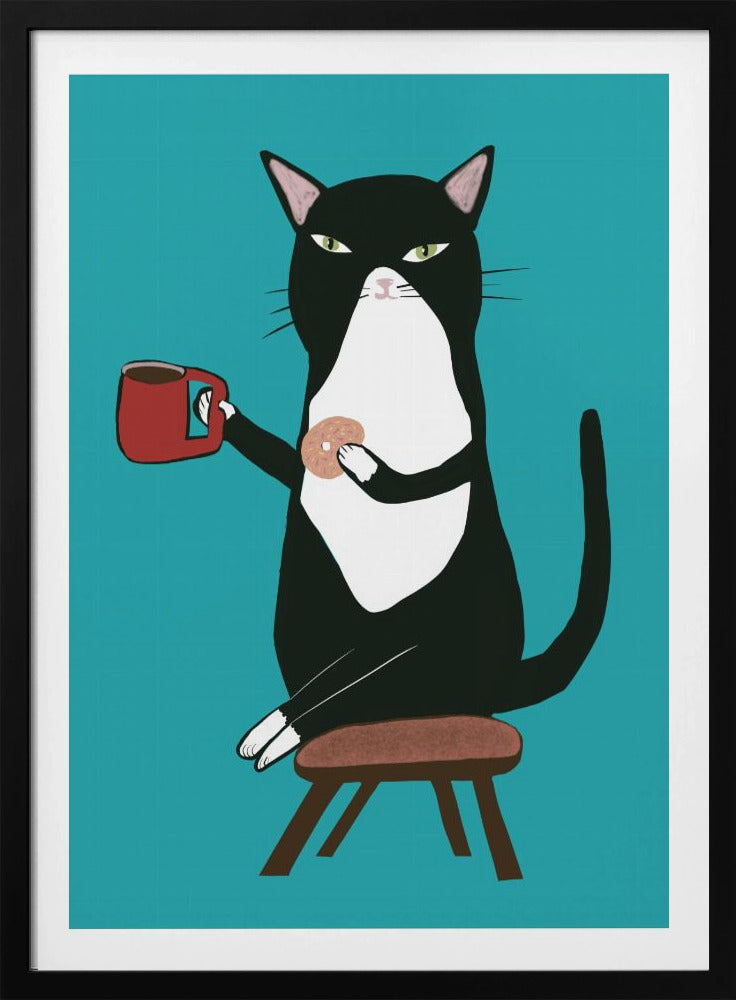 Kaffeekatze | Poster