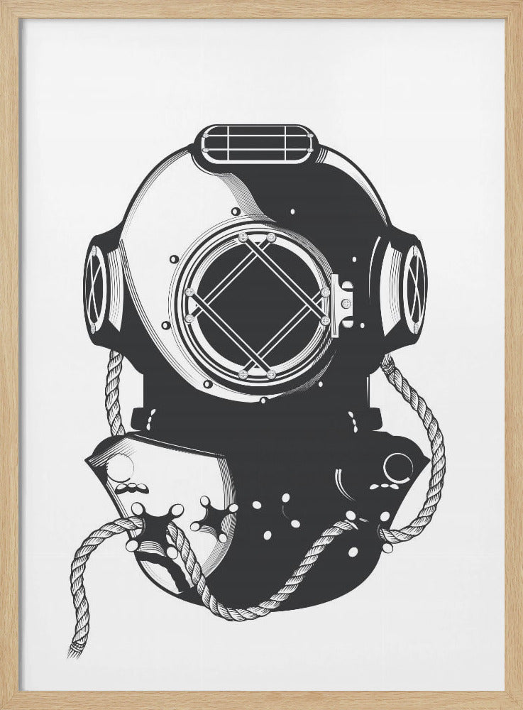 Vintage Taucher | Poster