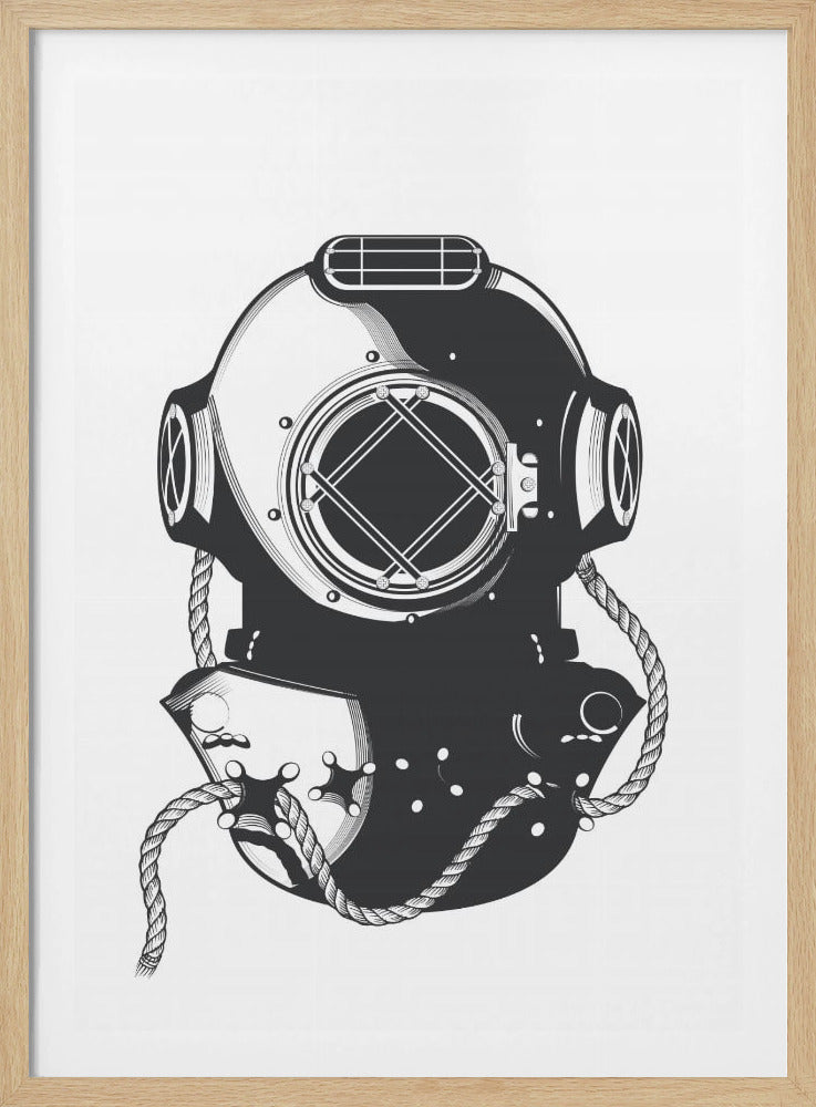 Vintage Taucher | Poster