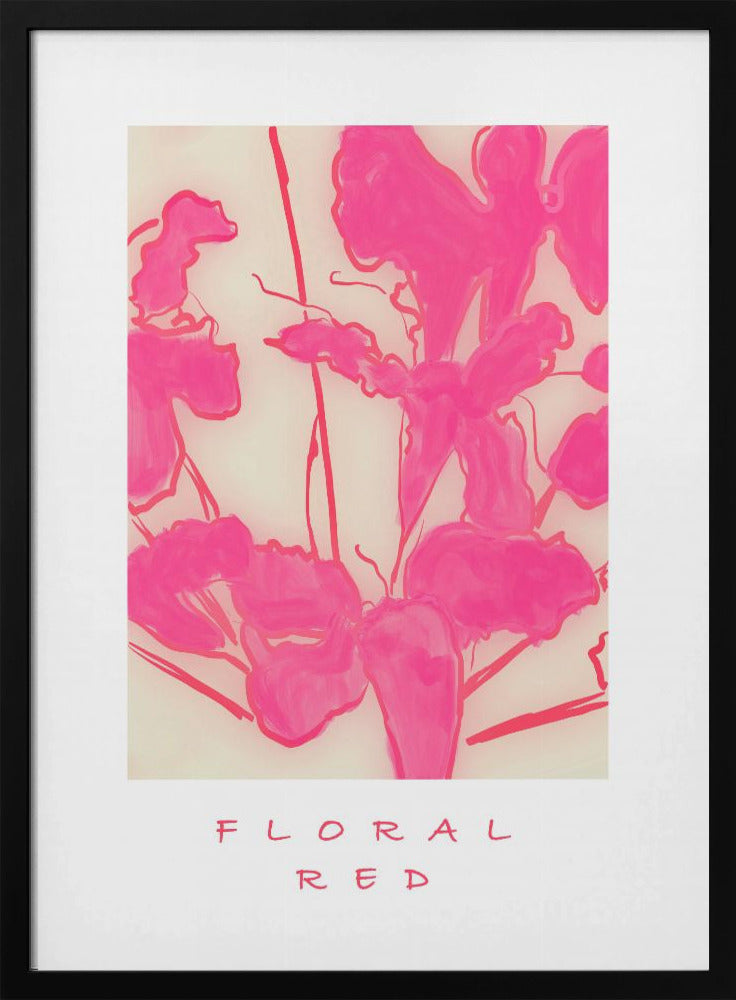 Blumenrot | Poster