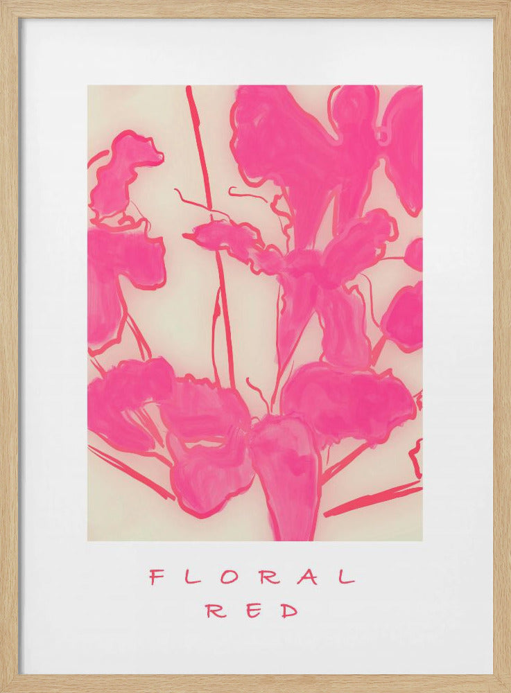 Blumenrot | Poster