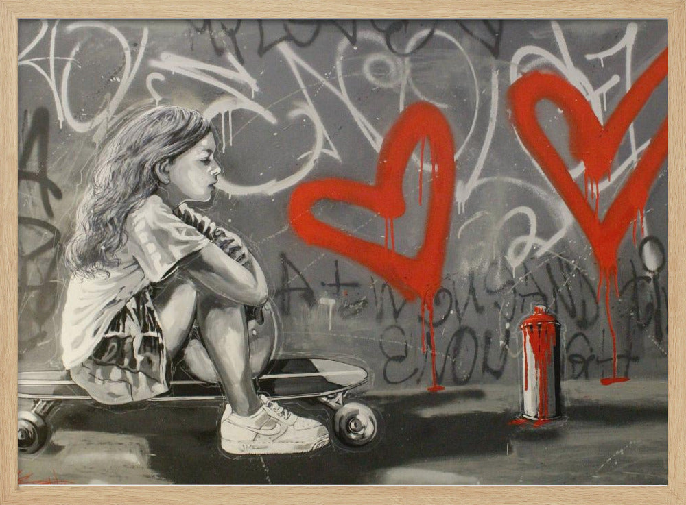 Skater's Dreamscape – Du bist genug | Poster