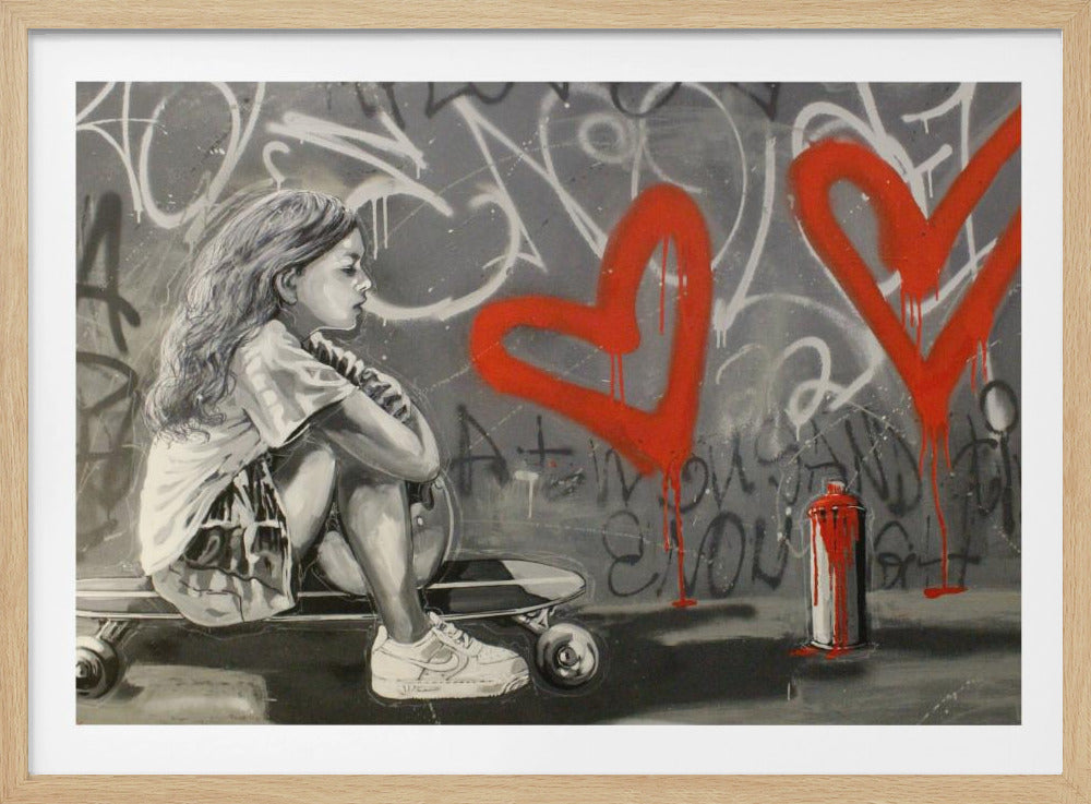 Skater's Dreamscape – Du bist genug | Poster