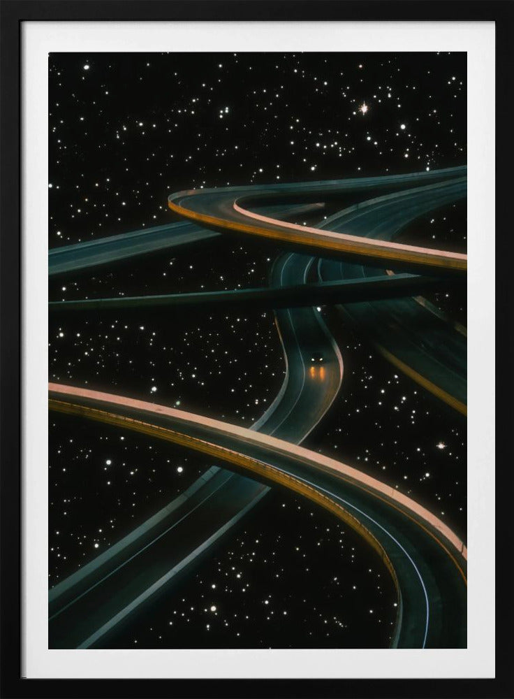 Alleine fahren, an dich denken | Poster