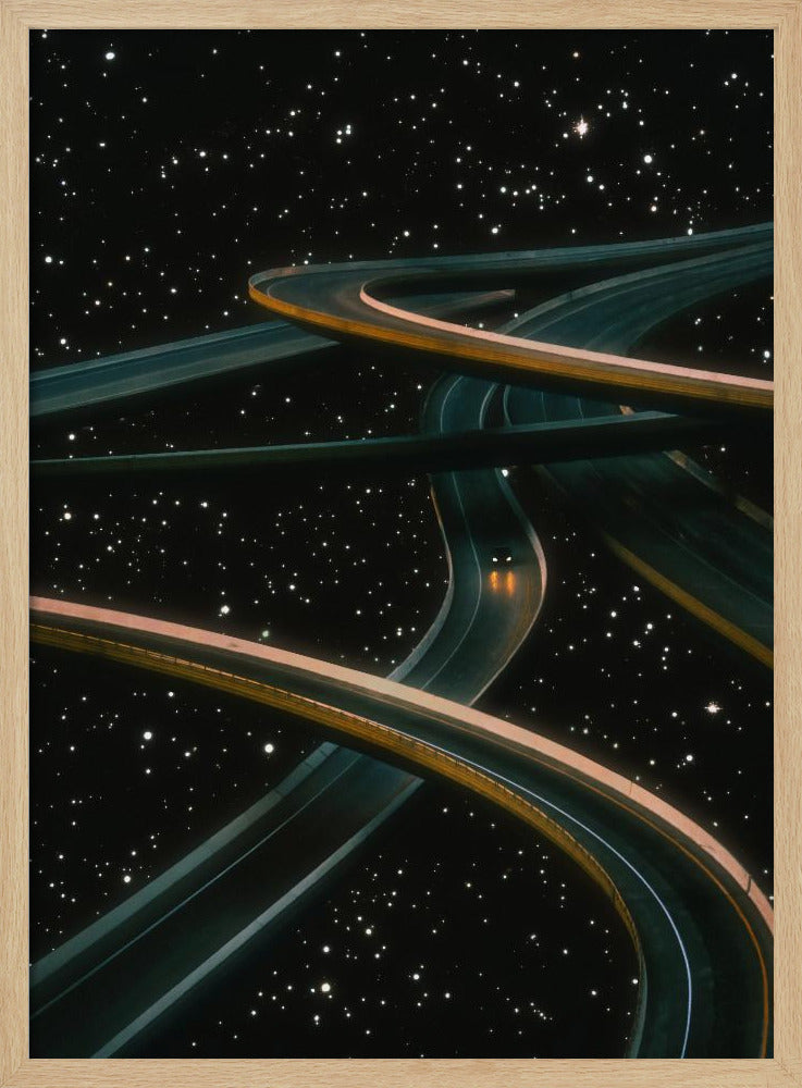 Alleine fahren, an dich denken | Poster