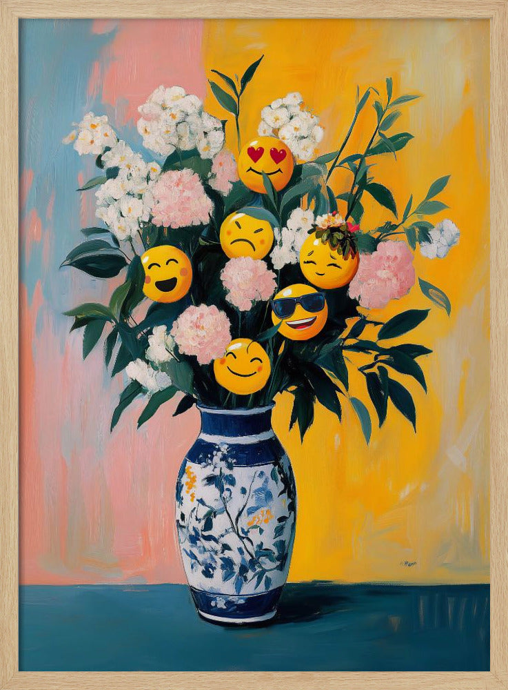 Blumen-Emojis | Poster