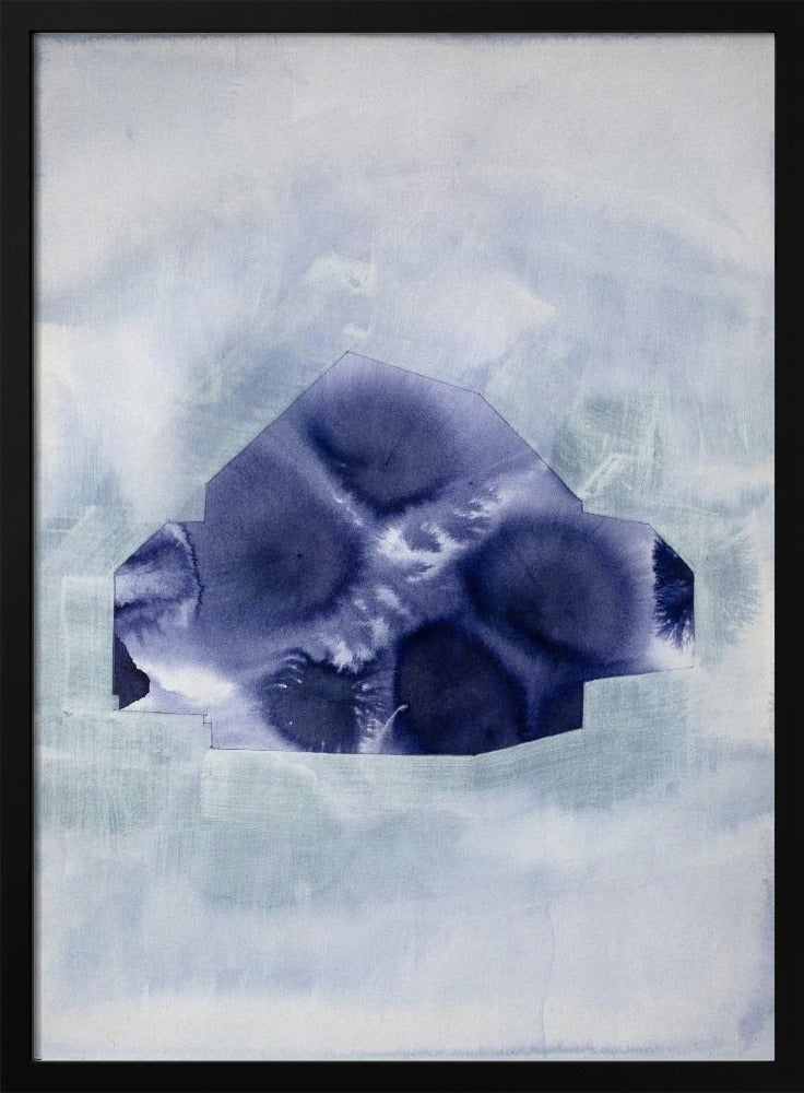Rätselhafter Indigo-Hafen | Poster