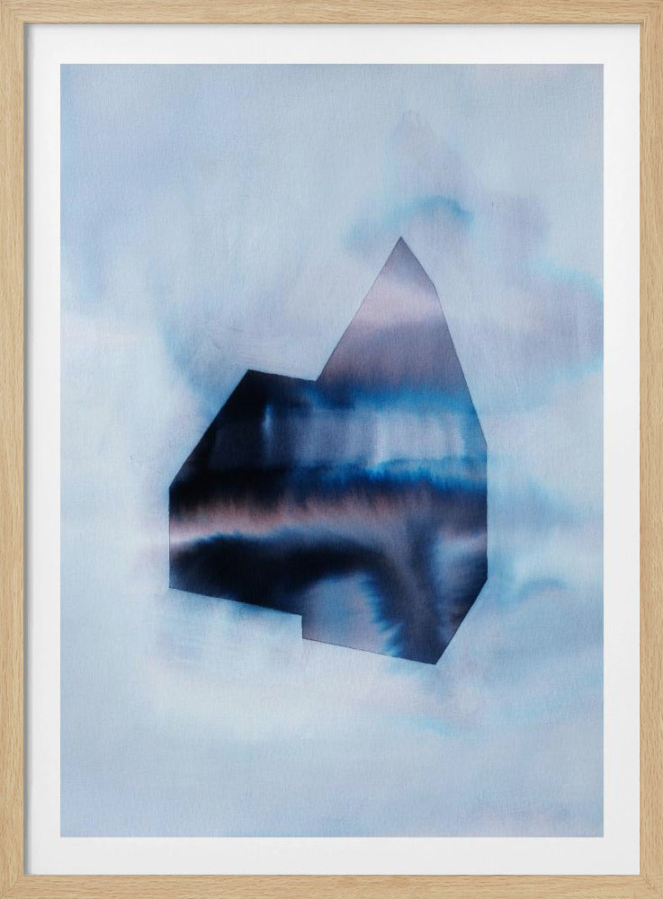 Geometrische Formen mit sanften Farbverläufen | Poster