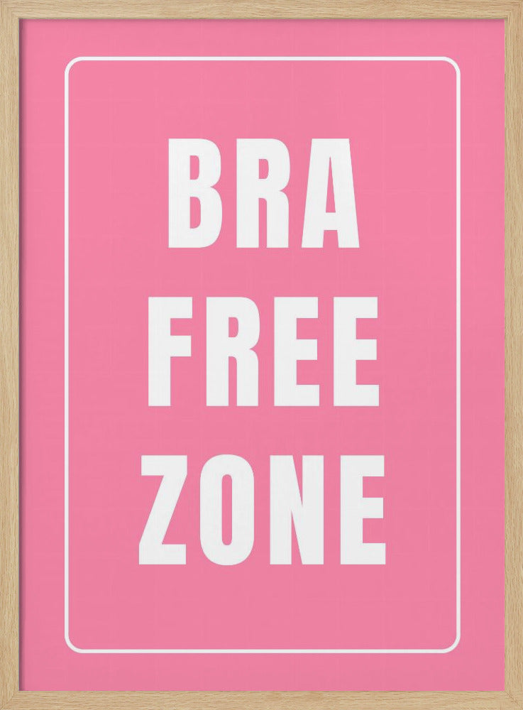 Freiheitszone-Schild | Poster