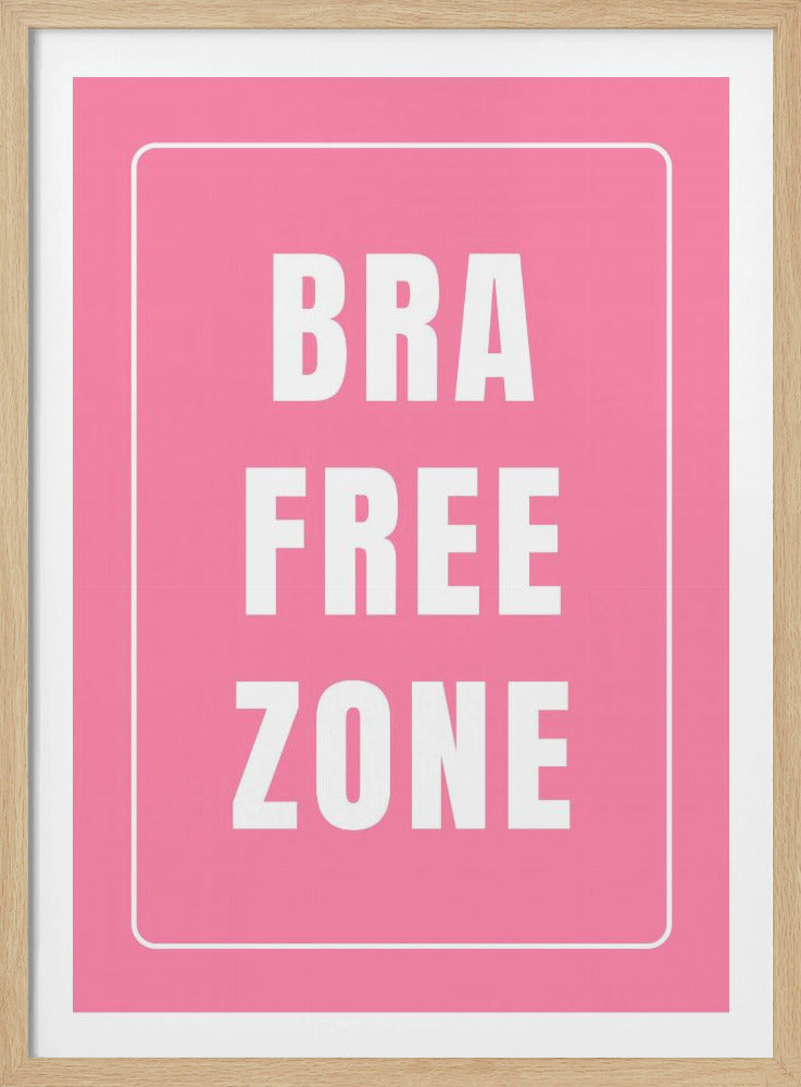 Freiheitszone-Schild | Poster
