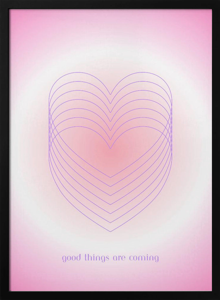 Positive Stimmung voraus | Poster