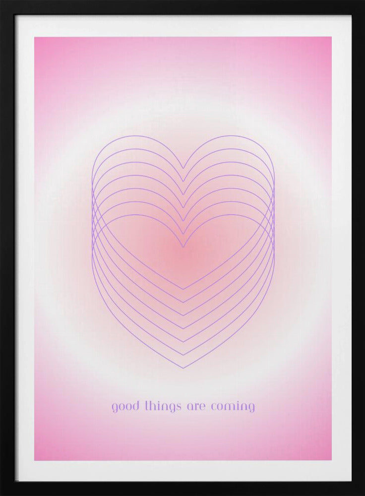 Positive Stimmung voraus | Poster