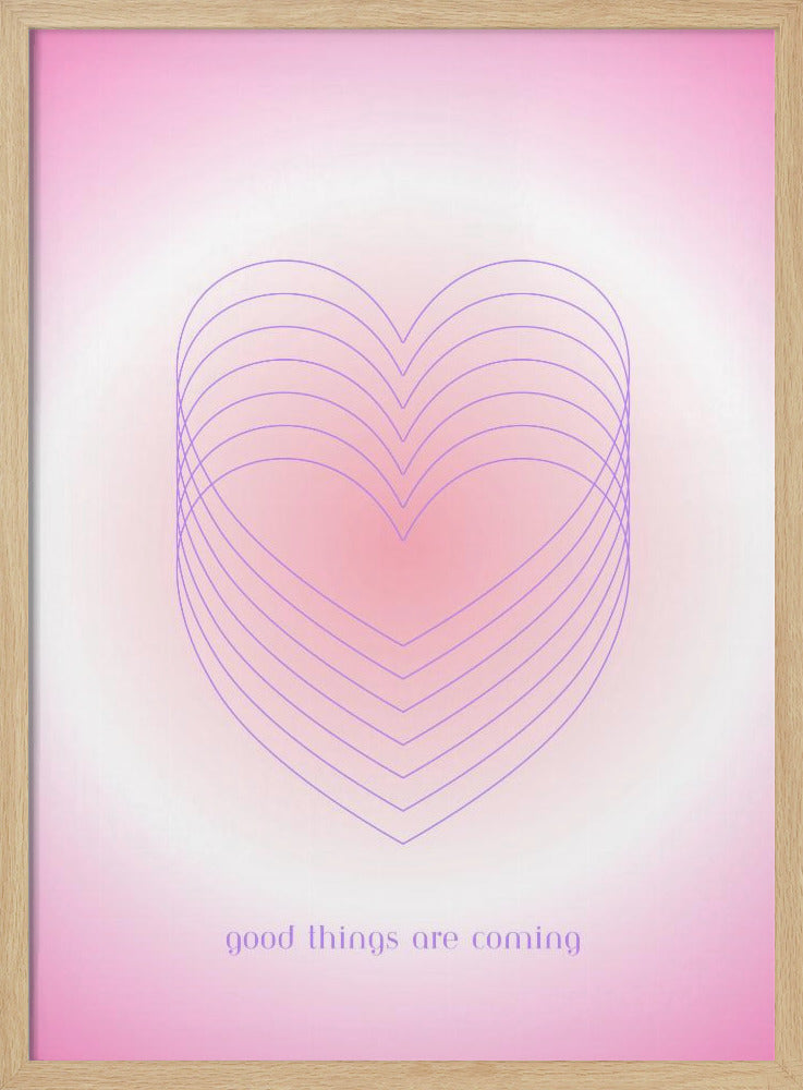 Positive Stimmung voraus | Poster