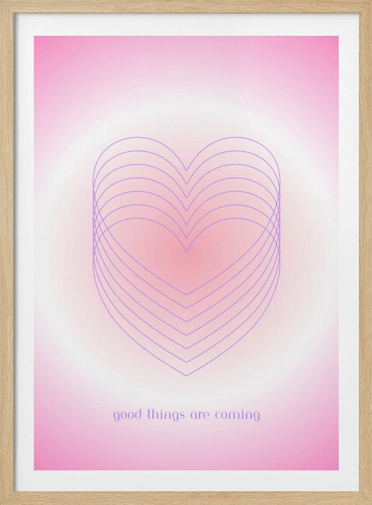 Positive Stimmung voraus | Poster