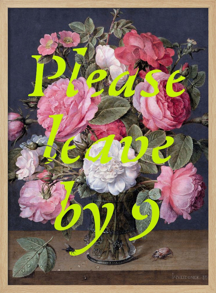 Florale Ausgangsanfrage | Poster