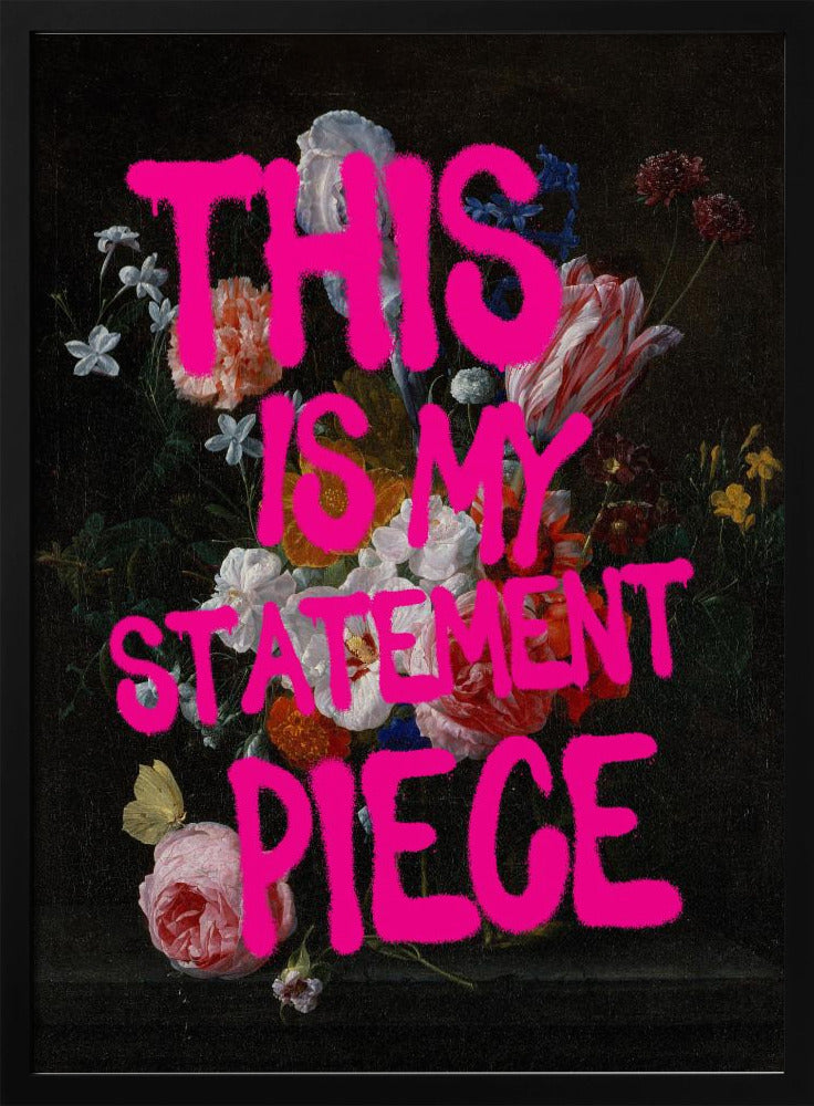 Kräftiges florales Statement | Poster