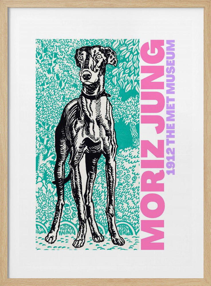 Regal Canine Gaze | Poster