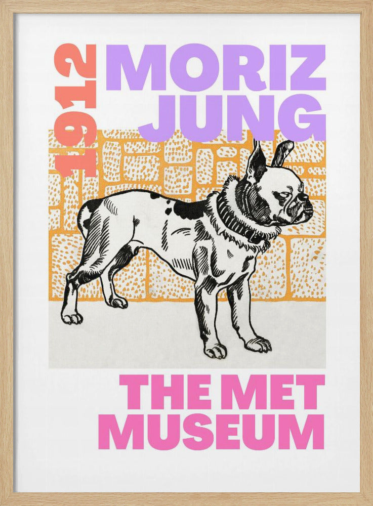 Skizze einer Bulldogge | Poster
