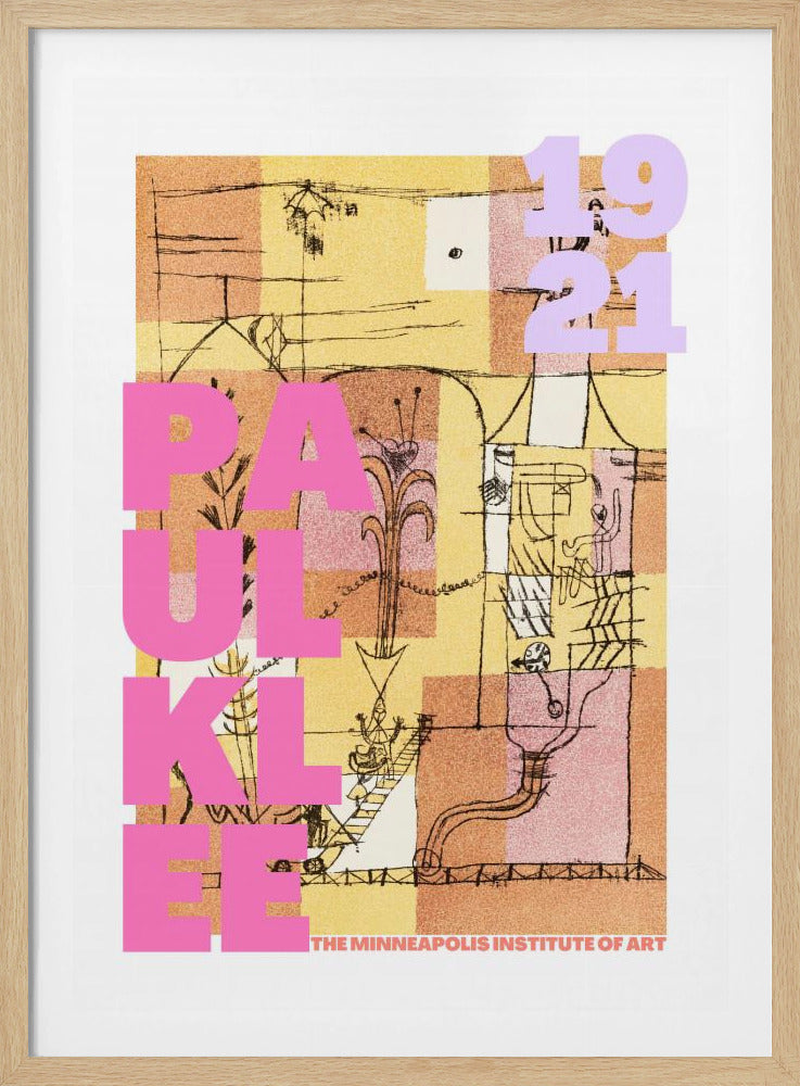 Strichzeichnungen und geometrische Formen | Poster