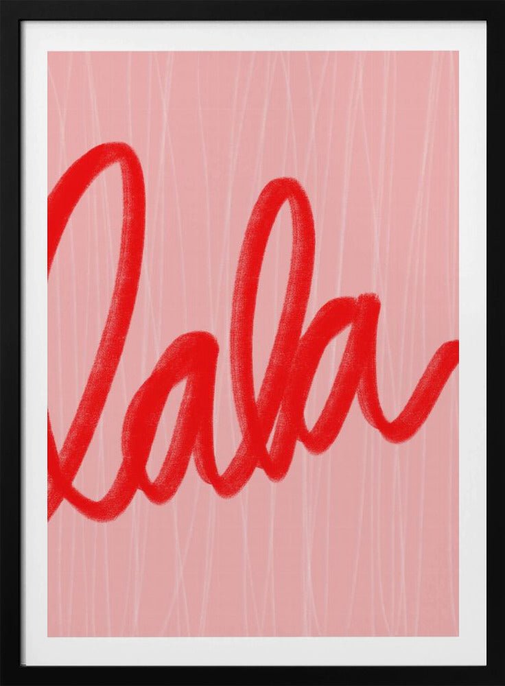 Lebhaftes rotes Flüstern | Poster