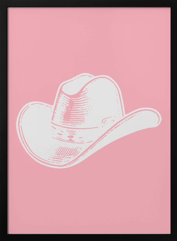 Pink Cowboy Hat | Poster