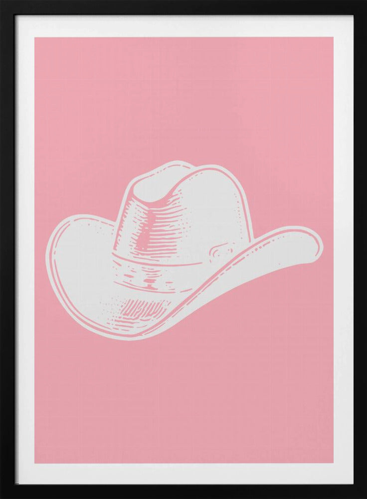 Pink Cowboy Hat | Poster