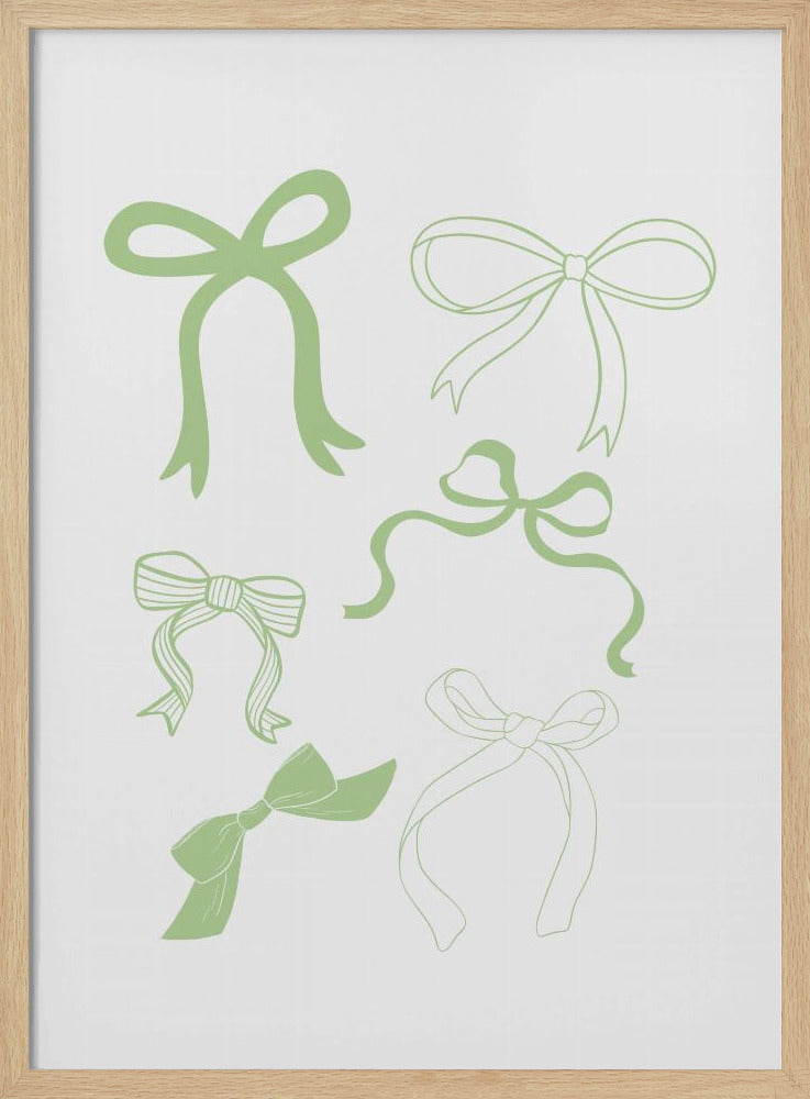 Elegante Schleifenkollektion | Poster