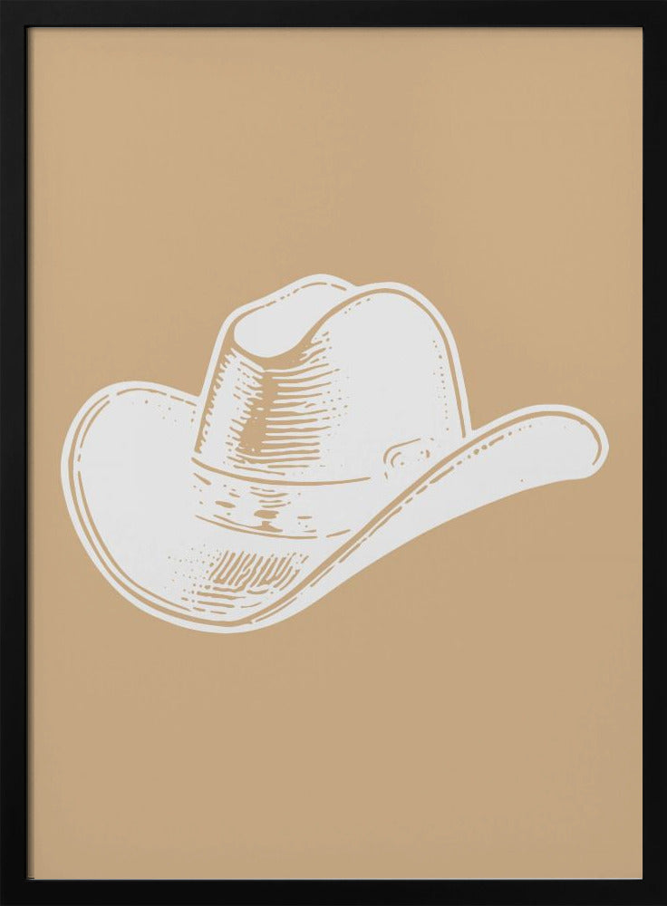 Neutraler Cowboyhut | Poster