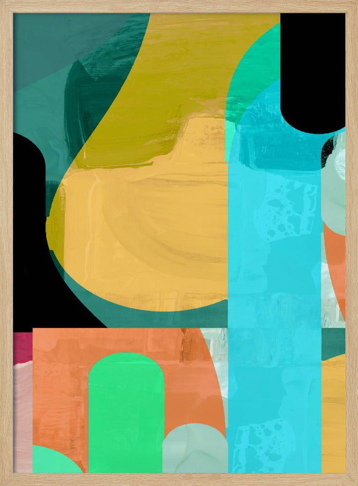 Retro-Musterspiel | Poster