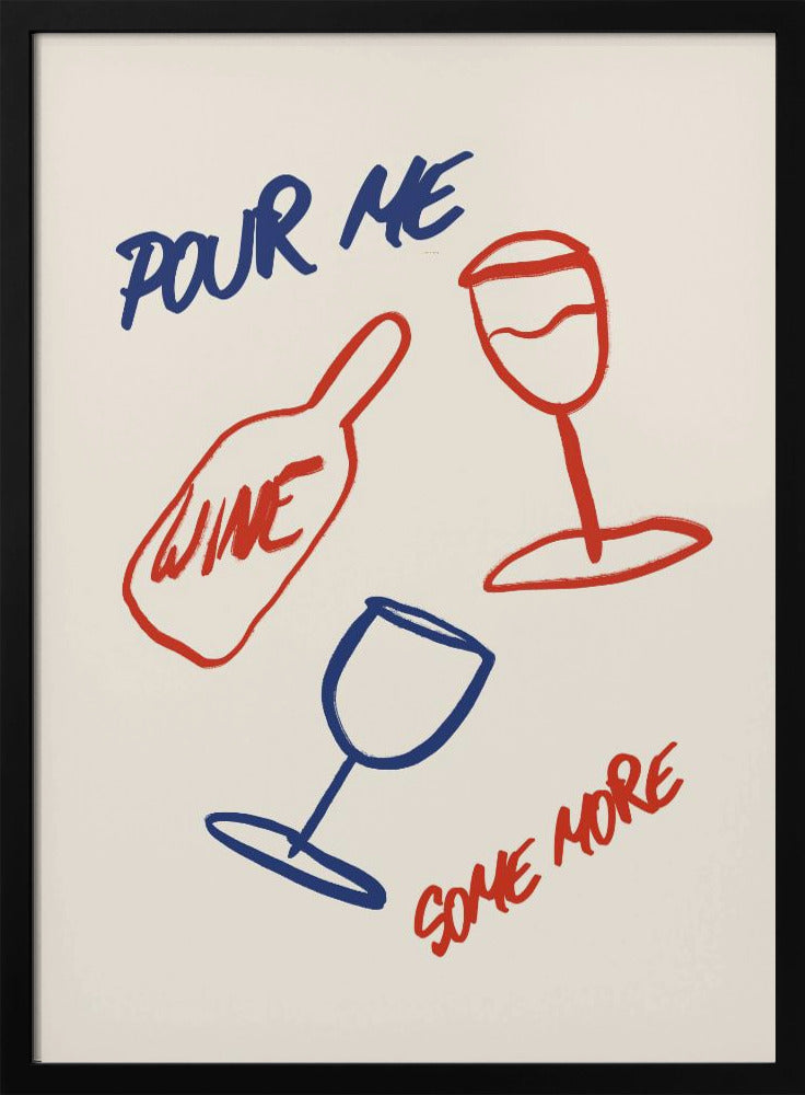 Schlucke und Kritzeleien | Poster