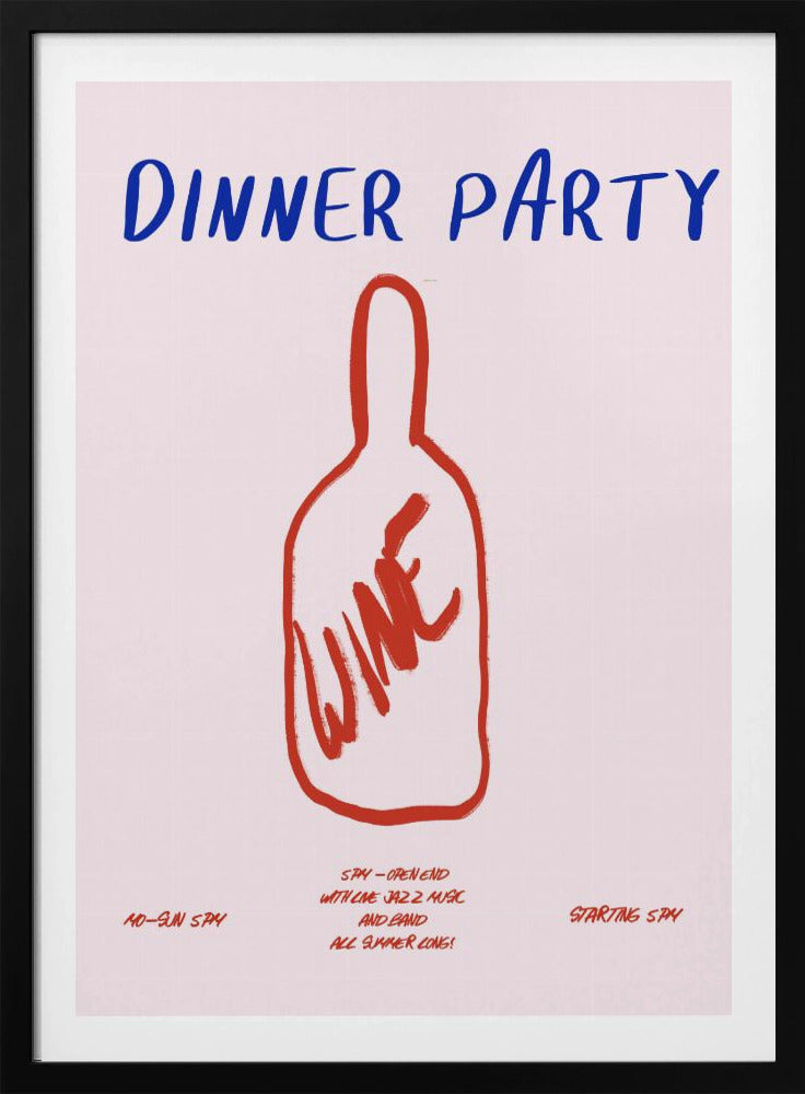 Feier zum Schlürfen und Genießen | Poster