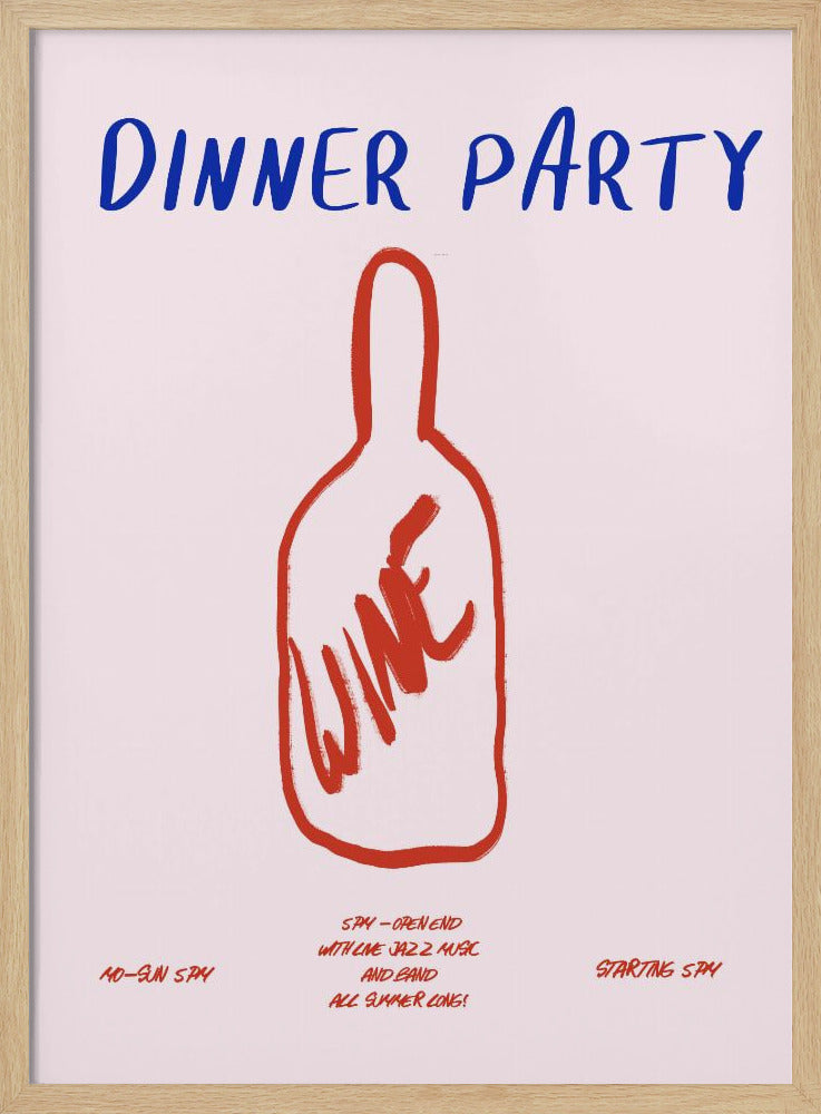 Feier zum Schlürfen und Genießen | Poster
