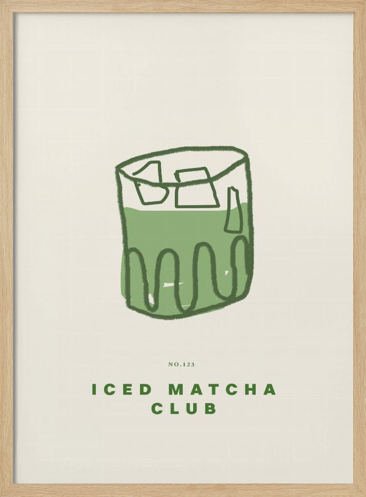 Gekühltes grünes Elixier | Poster